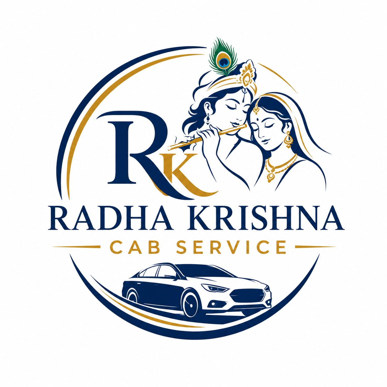 Radha Krishna Cab Logo